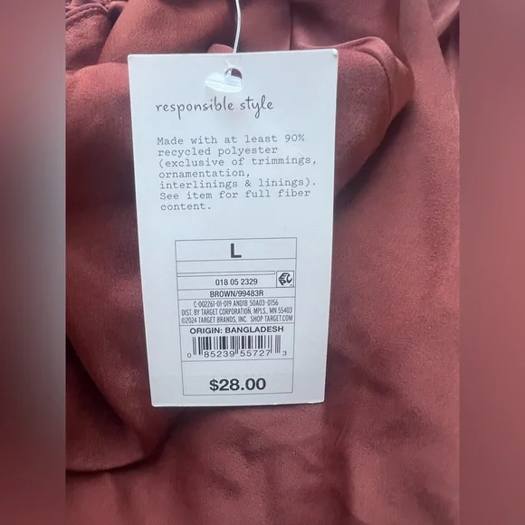 a new day Asymmetrical Brown Skirt - Picture 12 of 12